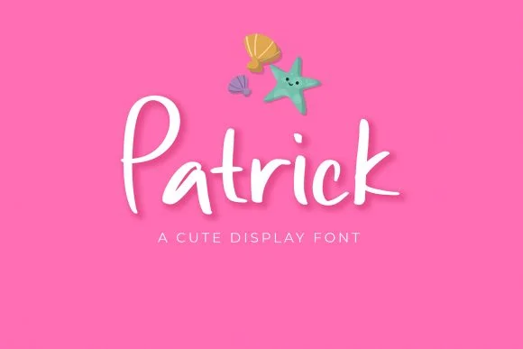 Patrick Font by formatikastd — Script Handwritten Font