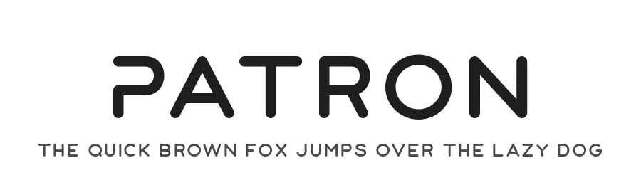 Patron by Shaped Fonts — Display Font