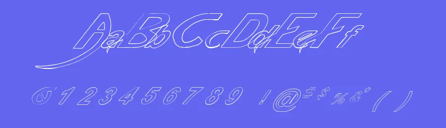 Pauls Poison by Tattoo Paul — Decorative Font — thumbnail 3
