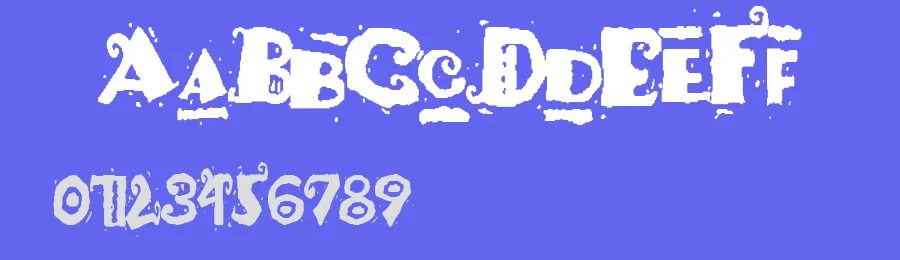 Pauls South Pacific by Tattoo Paul — Decorative Font — thumbnail 3