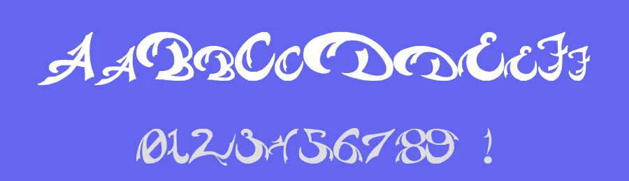 Pauls Weight by Tattoo Paul — Blackletter Font — thumbnail 3