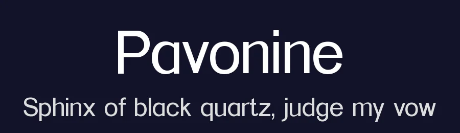 Pavonine by UI Creative — Sans Serif Font — thumbnail 2