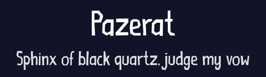 Pazerat by Tokokoo Studio — Decorative Font — thumbnail 2