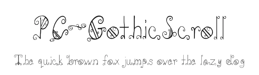 PC-GothicScroll