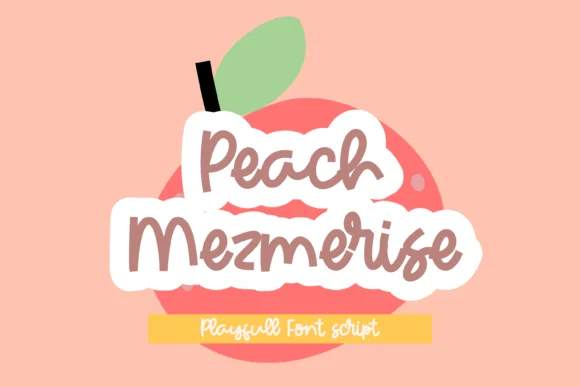 Peach Mezmerise Font by Ongtype co. — Script Handwritten Font