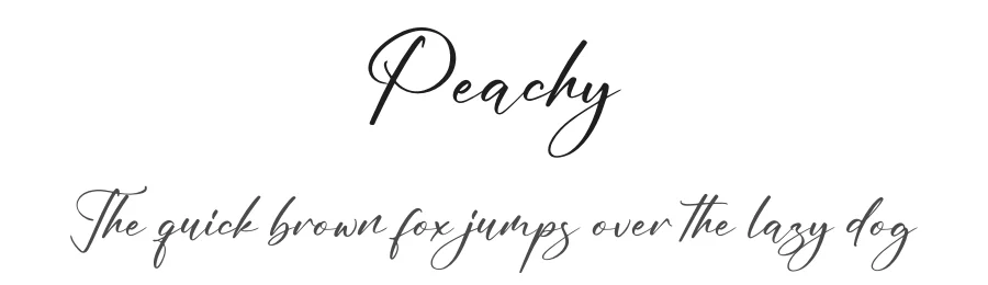 Peachy