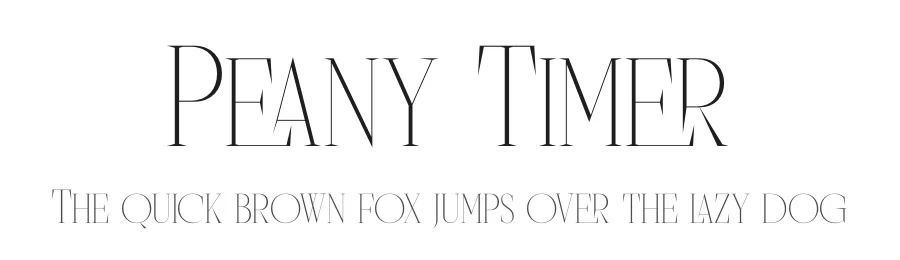 Peany Timer