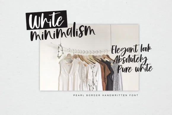Pearl Border Font by Fourlines.design — Script Handwritten Font — thumbnail 2