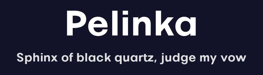 Pelinka by Jehoo Creative — Sans Serif Font — thumbnail 2