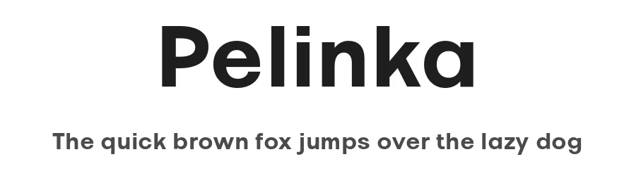 Pelinka by Jehoo Creative — Sans Serif Font