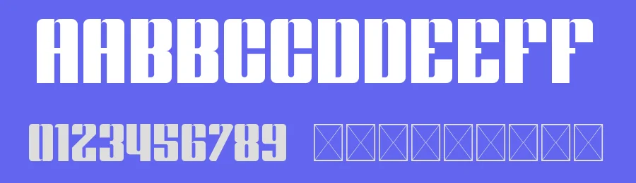 Peng Chau Nights by Damien Gosset — Sans Serif Font — thumbnail 3