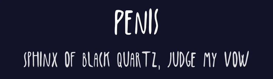 Penis by Peter Chmela — Script Handwritten Font — thumbnail 2