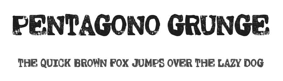 Pentagono Grunge