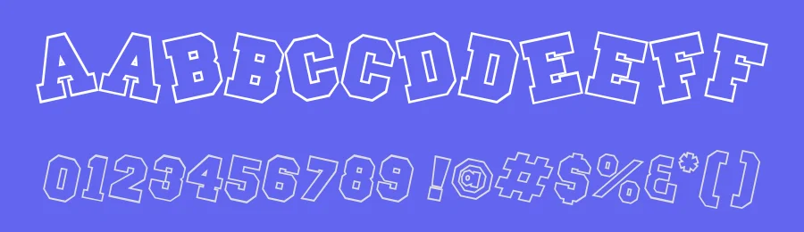 Pep Rally by GreyWolf Webworks — Decorative Font — thumbnail 3