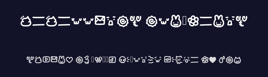Peperritos Ornaments by Elena Paz Salazar — Dingbats Font — thumbnail 2