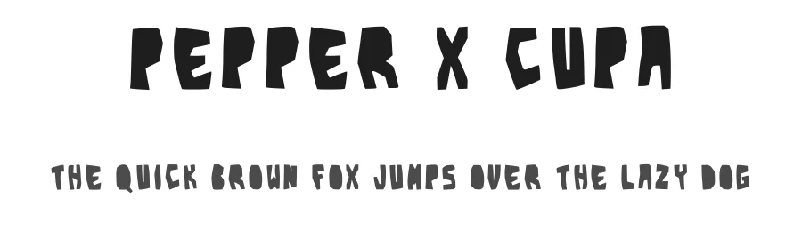 Pepper X Cupa