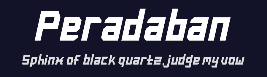 Peradaban by Dagon Collective — Decorative Font — thumbnail 2