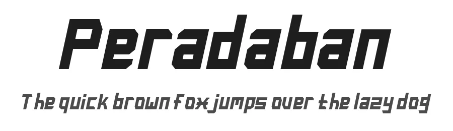 Peradaban by Dagon Collective β Decorative Font