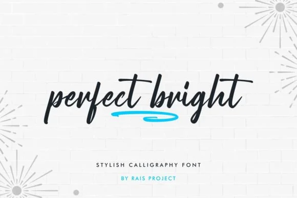 Perfect Bright Font by RaisProject — Script Handwritten Font