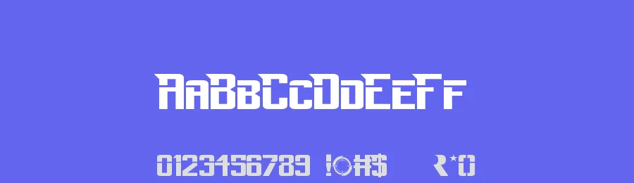 Perfect Dark Zero by Scott Nuss — Display Font — thumbnail 3