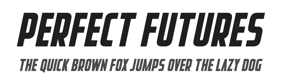 Perfect Futures by Hawtpixel β Display Font