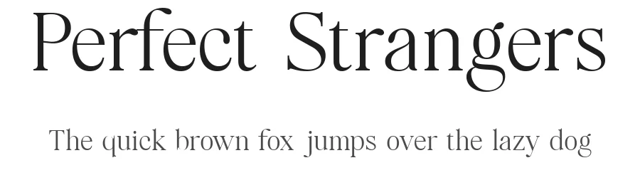 Perfect Strangers