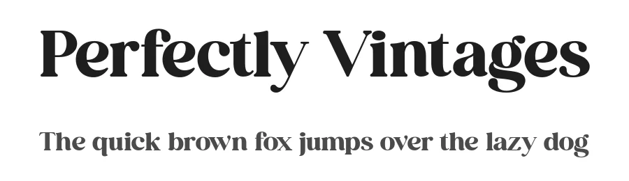 Perfectly Vintages