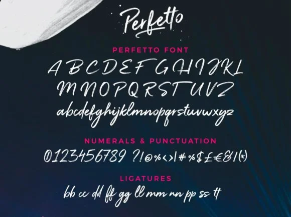 Perfetto Font by davidebassu — Script Handwritten Font — thumbnail 7