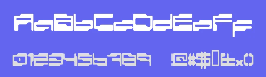 Personal Computer by Fenotype — Display Font — thumbnail 3
