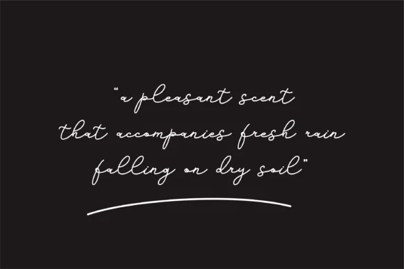 Petrichor Font by Toko Laris Djaja — Script Handwritten Font — thumbnail 6