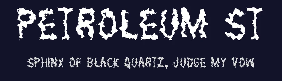 Petroleum St by Southype — Decorative Font — thumbnail 2