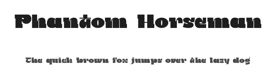 Phantom Horseman