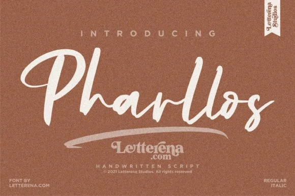Pharllos Font by Letterena Studios — Script Handwritten Font