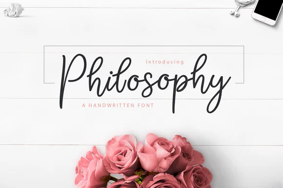 Philosophy Script Font by Creative Fabrica Fonts β Script Handwritten Font