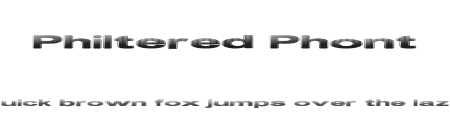 Philtered Phont