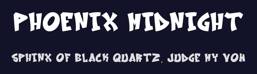Phoenix Midnight by Asep Rendi — Script Handwritten Font — thumbnail 2