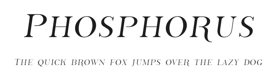 Phosphorus