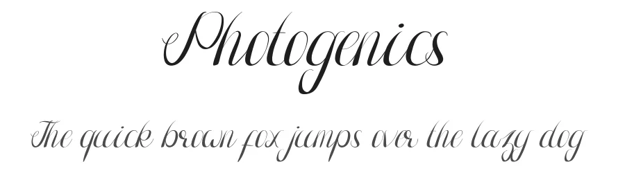 Photogenics
