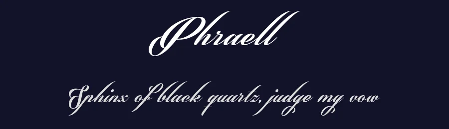 Phraell by Måns Grebäck — Script Handwritten Font — thumbnail 2