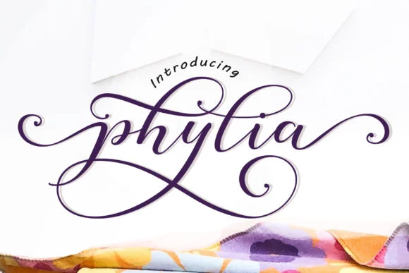 Phylia Font by Sulthan Studio — Script Handwritten Font