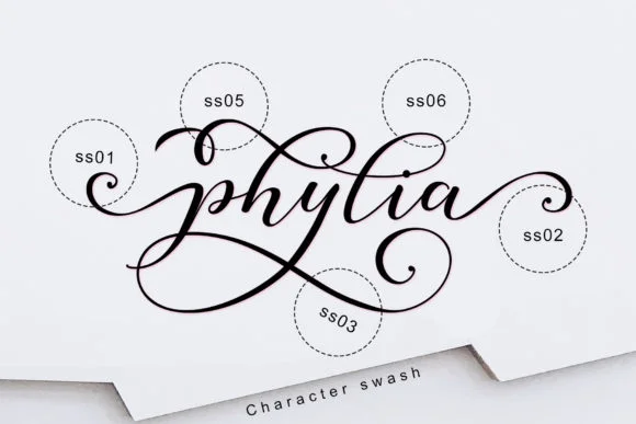 Phylia Font by Sulthan Studio — Script Handwritten Font — thumbnail 3