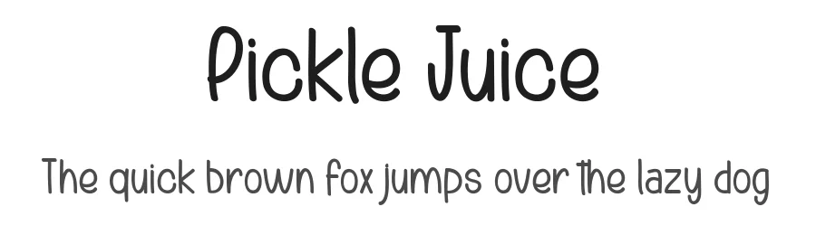 Pickle Juice