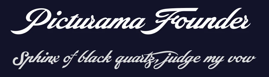 Picturama Founder by Måns Grebäck — Script Handwritten Font — thumbnail 2