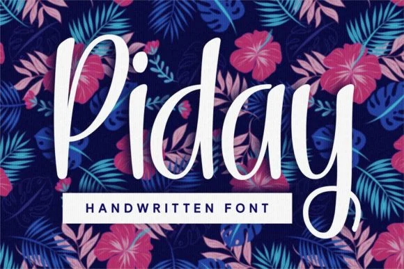 Piday Font by Hendrik (7NTypes) — Script Handwritten Font