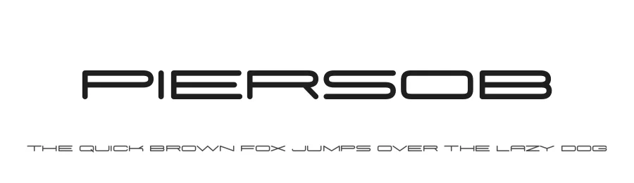 Piersob by Almarkhatype — Sans Serif Font