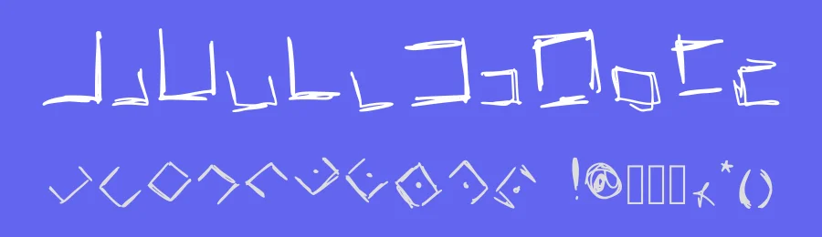 Pigpen by Luz Labza — Dingbats Font — thumbnail 3