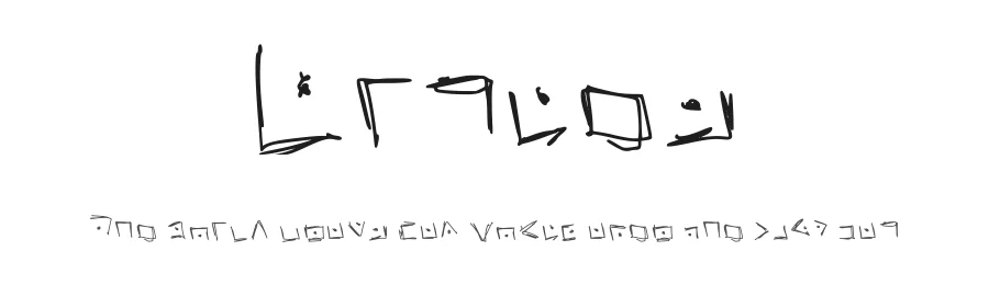 Pigpen by Luz Labza — Dingbats Font