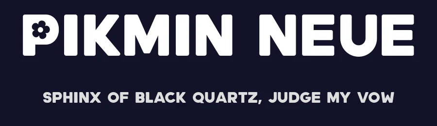 Pikmin Neue by Lektor Media — Decorative Font — thumbnail 2