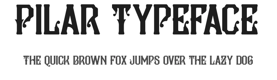 Pilar Typeface