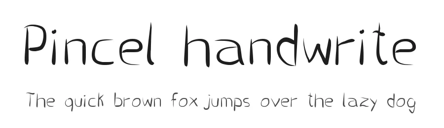 Pincel handwrite